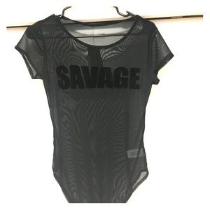 Mesh bodysuit